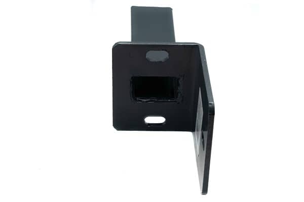 L-Bodenplatte Anthrazit Für Zaunpfosten | Montage An Randsteinen | Für 60x40 Mm Pfosten